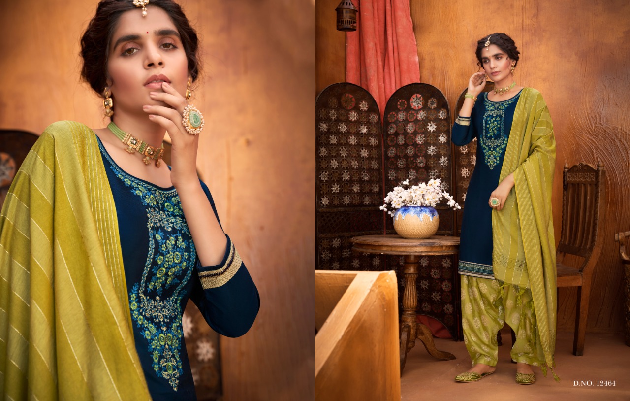 Salwar Kameez With Heavy Look And Beautifull Embroidered Designer Party Wear & Wedding Wear Occasionally Traditional Indian Looks Salwar Suits Comes With Beautiful Designer Dupatta