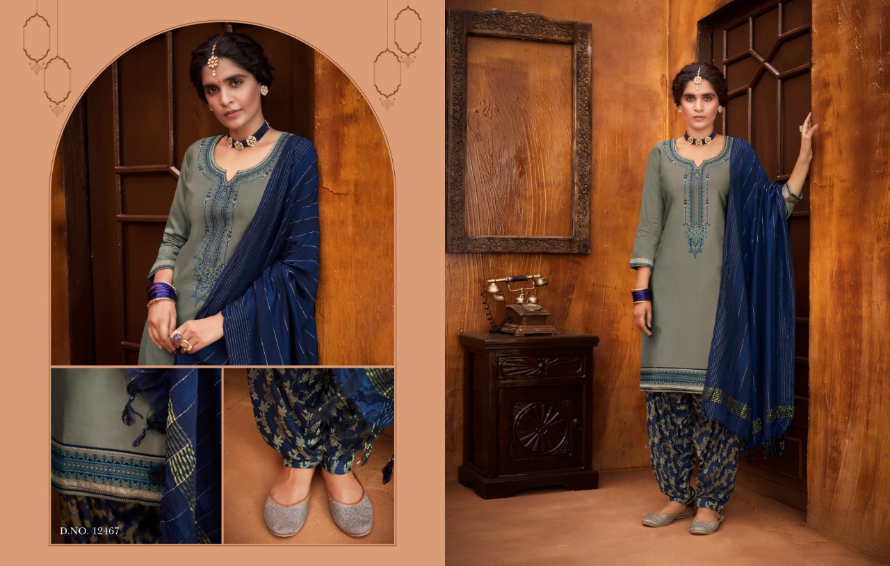 Salwar Kameez With Heavy Look And Beautifull Embroidered Designer Party Wear & Wedding Wear Occasionally Traditional Indian Looks Salwar Suits Comes With Beautiful Designer Dupatta