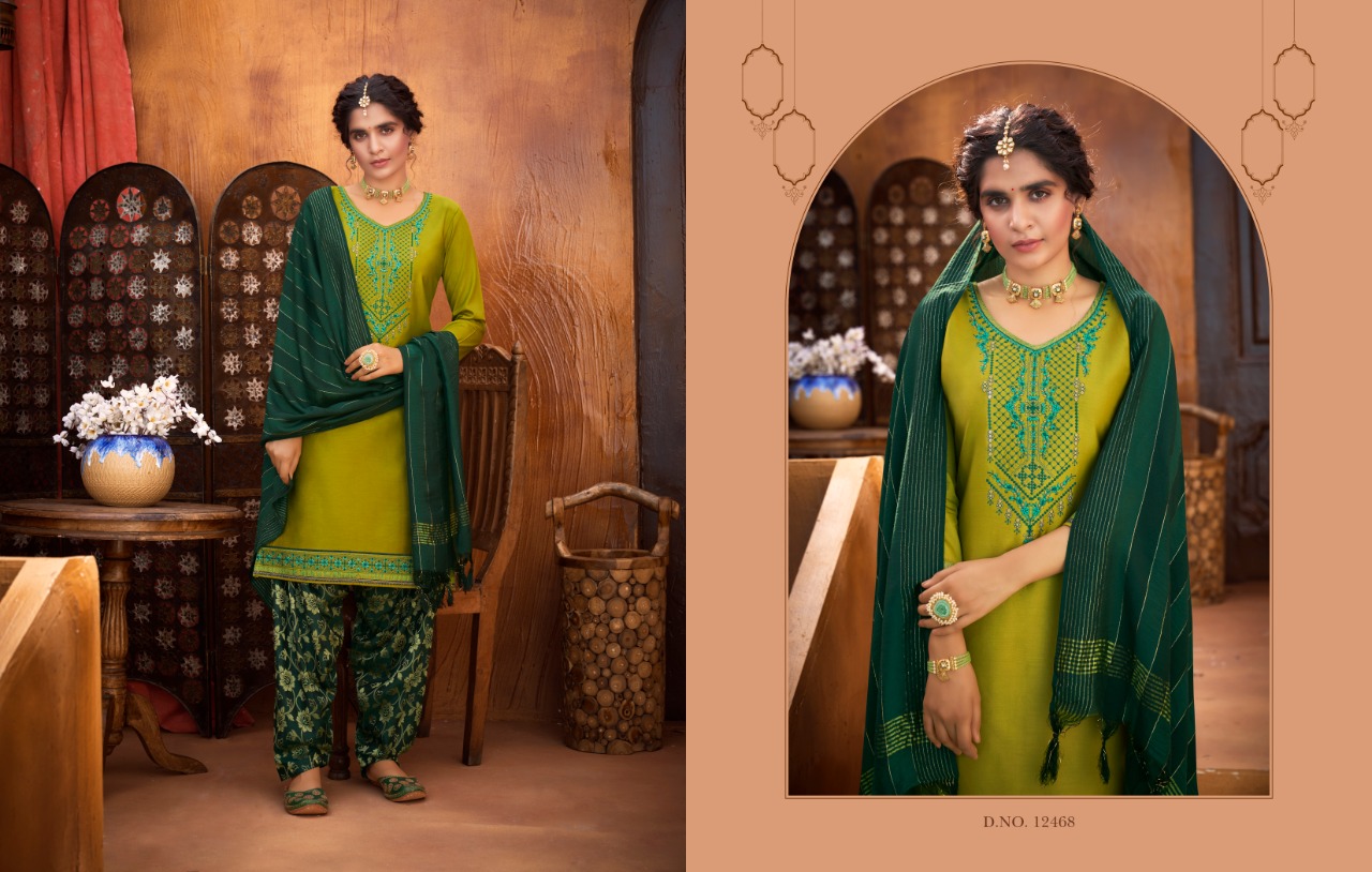 Salwar Kameez With Heavy Look And Beautifull Embroidered Designer Party Wear & Wedding Wear Occasionally Traditional Indian Looks Salwar Suits Comes With Beautiful Designer Dupatta