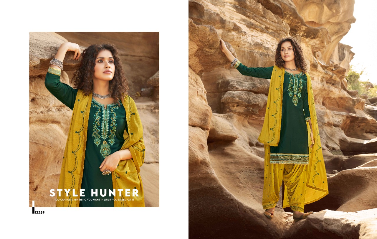 Kajree Fashion Of Patiyala Vol 29 Fancy Jam Silk Readymade Collection