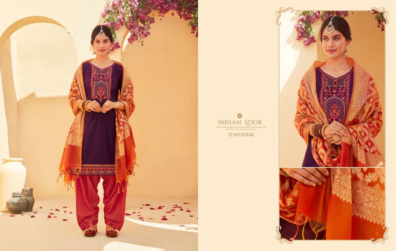 Salwar Kameez With Heavy Look And Beautifull Embroidered Designer Party Wear & Wedding Wear Occasionally Traditional Indian Looks Salwar Suits Comes With Beautiful Designer Dupatta