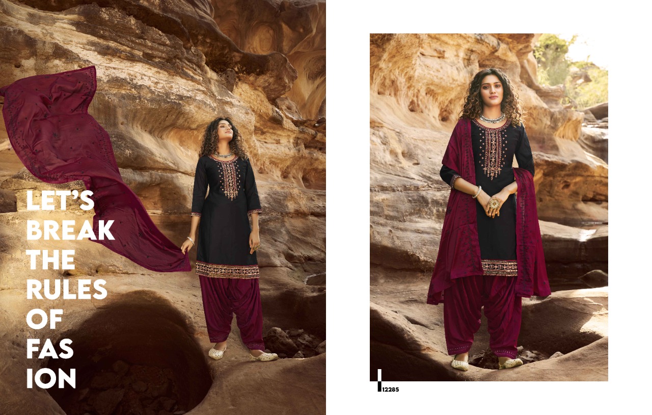 Kajree Fashion Of Patiyala Vol 29 Fancy Jam Silk Readymade Collection