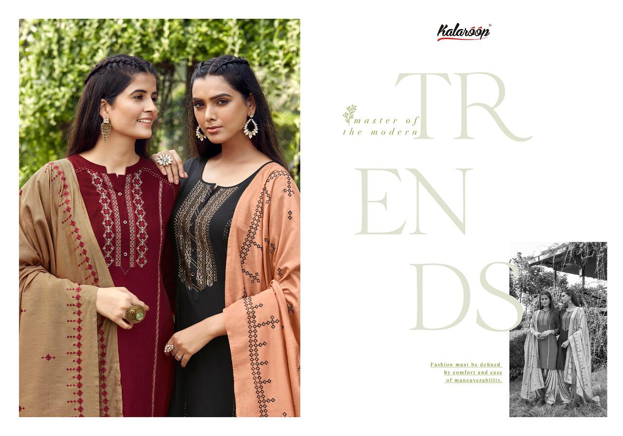 Salwar Kameez Kalaroop Presents Latest Collection Arties By Patiyala Vol-5