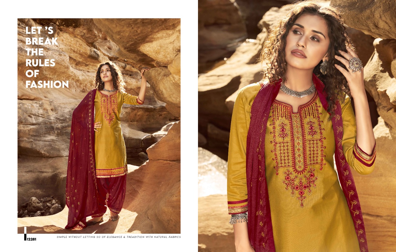 Kajree Fashion Of Patiyala Vol 29 Fancy Jam Silk Readymade Collection