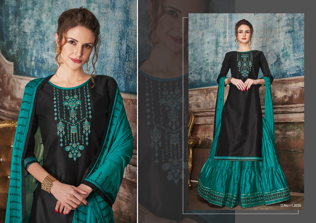 Ruby Vol-2 12021-12026 Series Party Wear Designer Salwar Kameez Collection