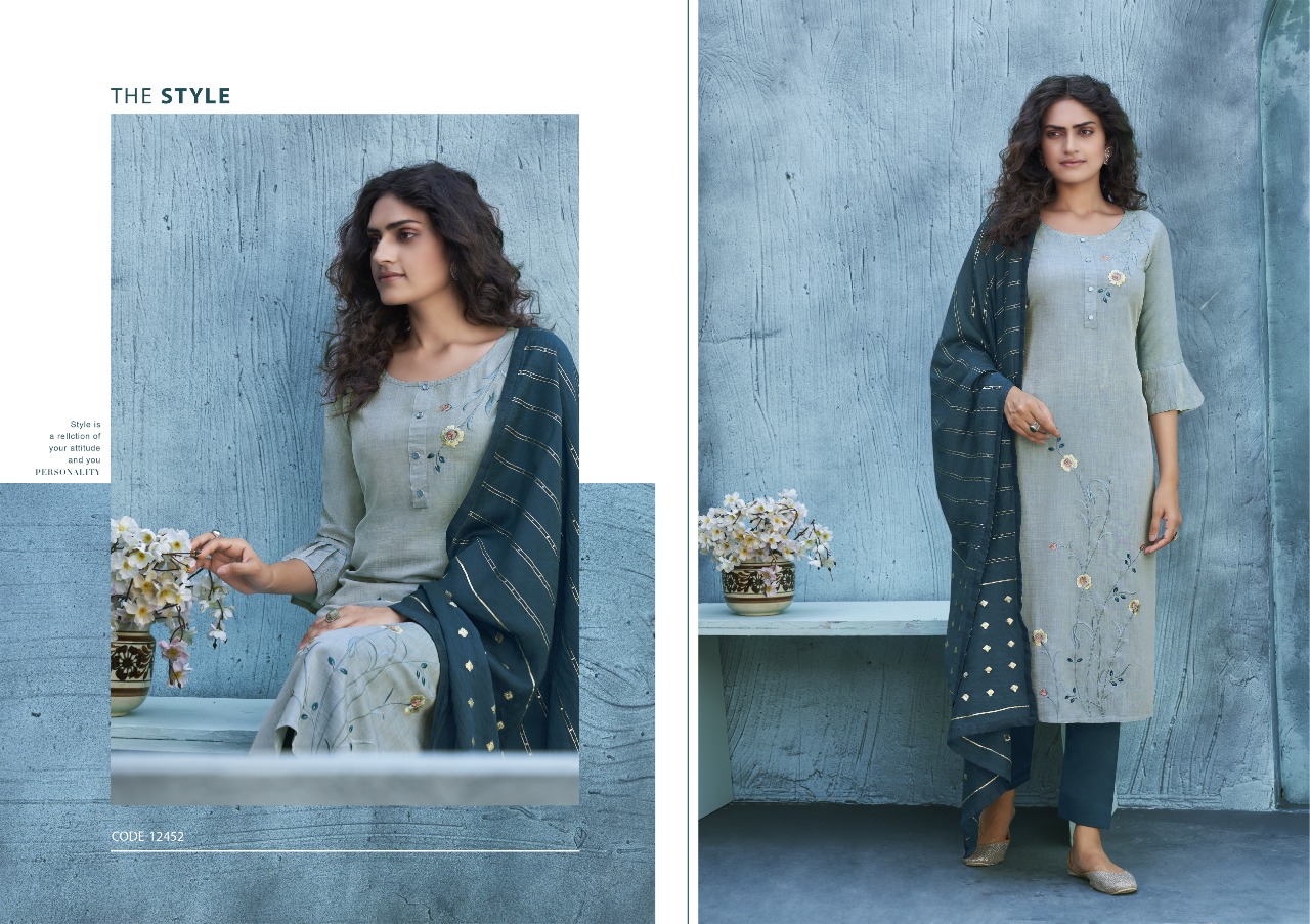 Titli Liva Silk With Fancy Embroidery Work Fancy Regular Wear Kurtis With Pants