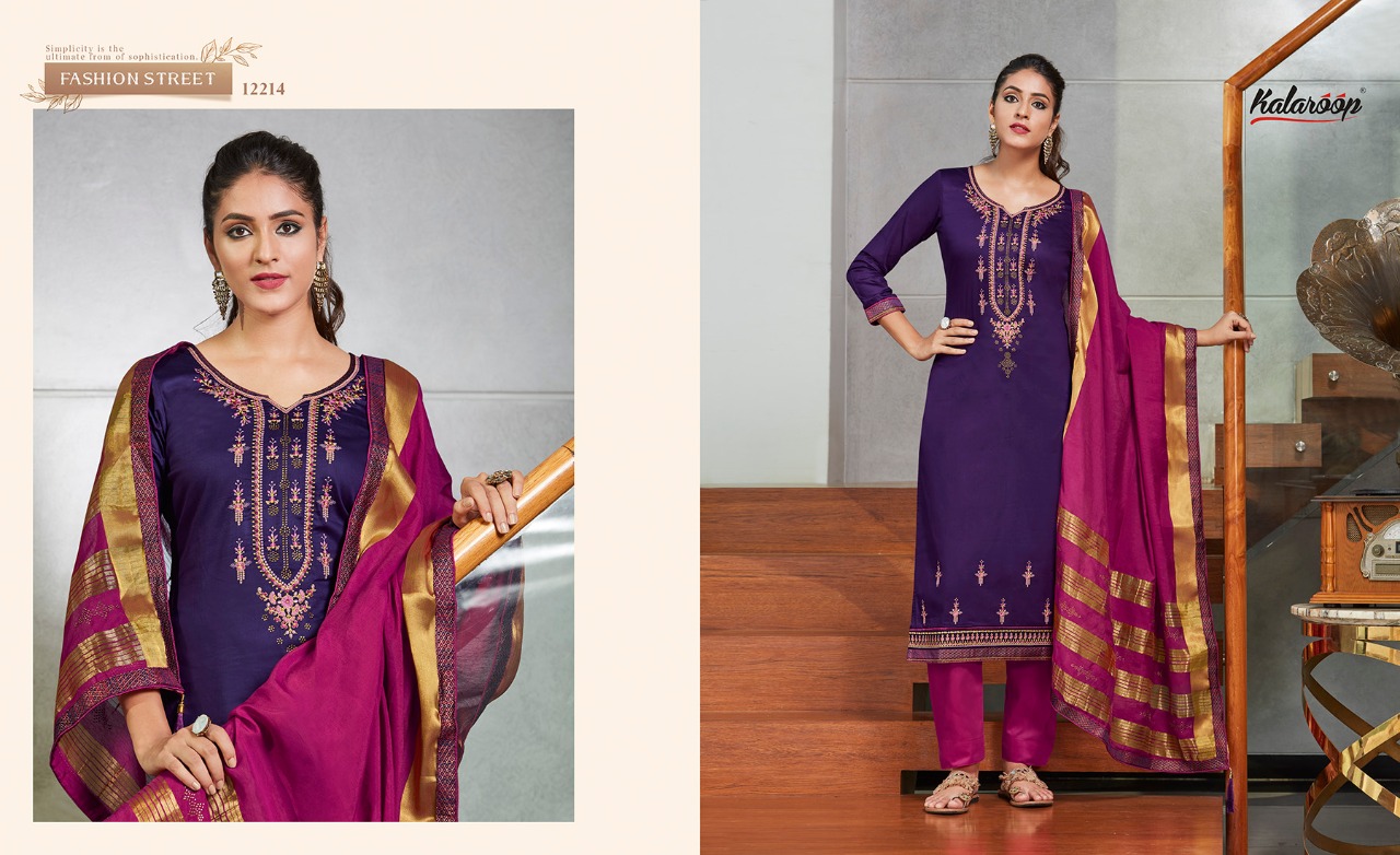 Jam Silk Embroidery Work Collection
