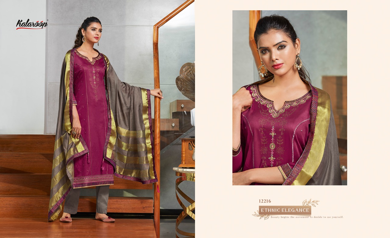 Jam Silk Embroidery Work Collection