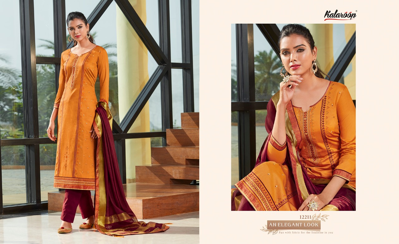 Jam Silk Embroidery Work Collection