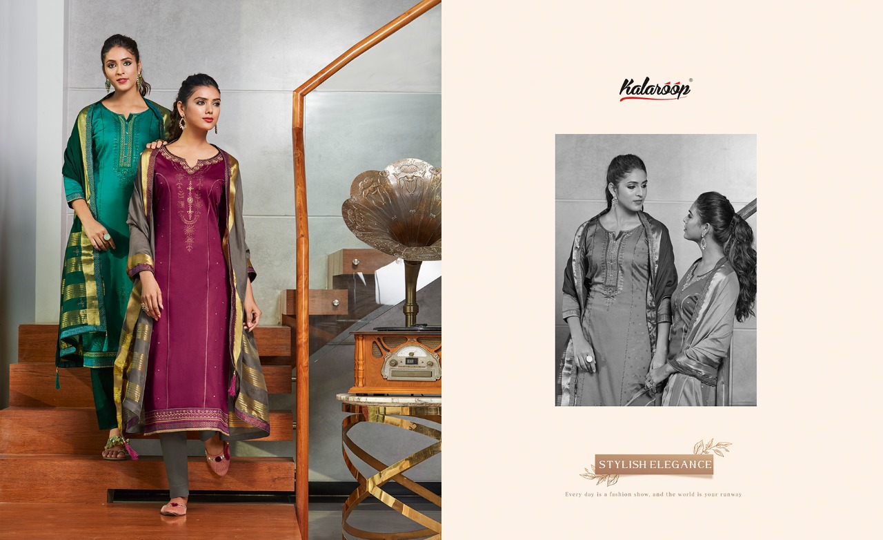 Jam Silk Embroidery Work Collection