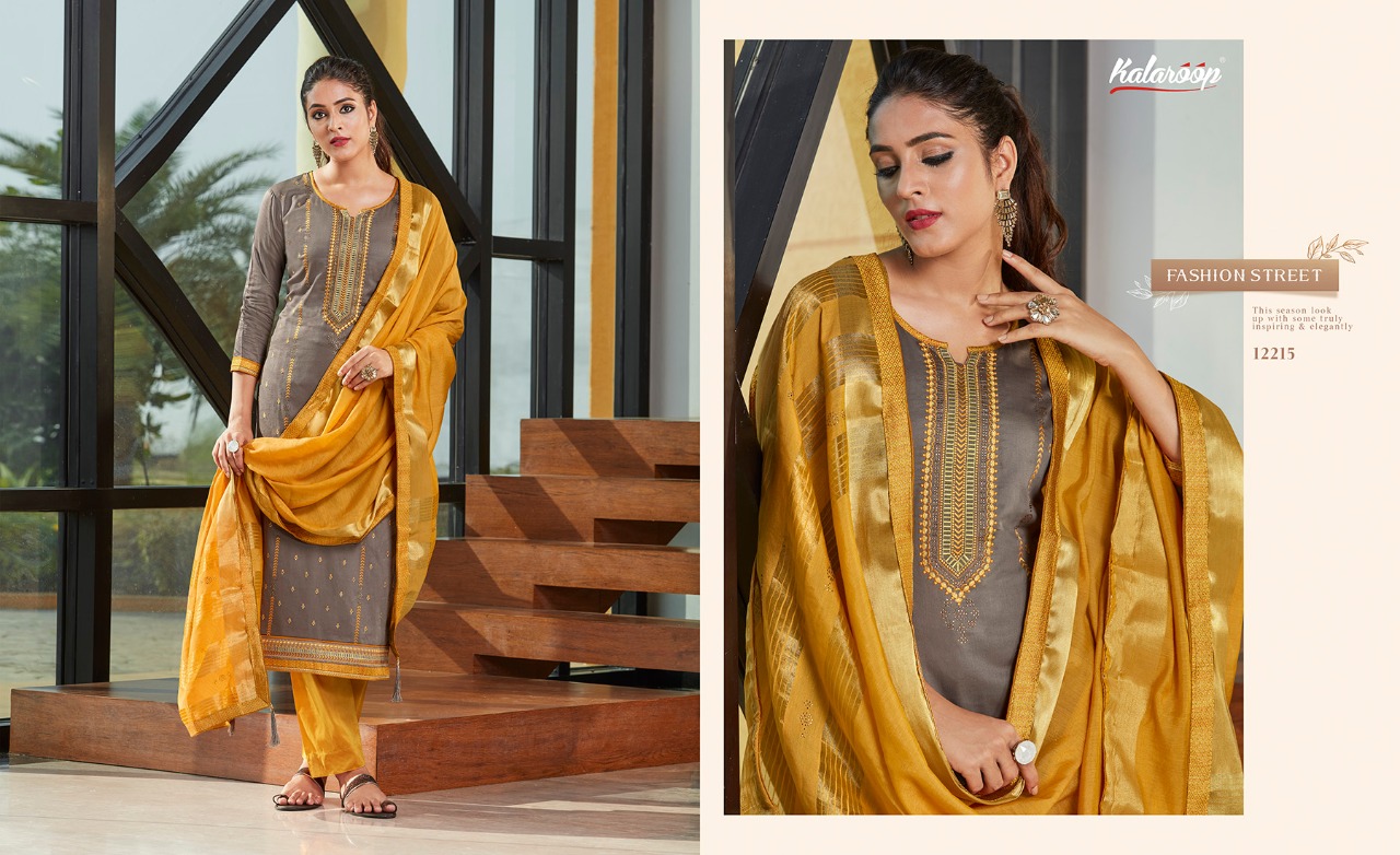 Jam Silk Embroidery Work Collection