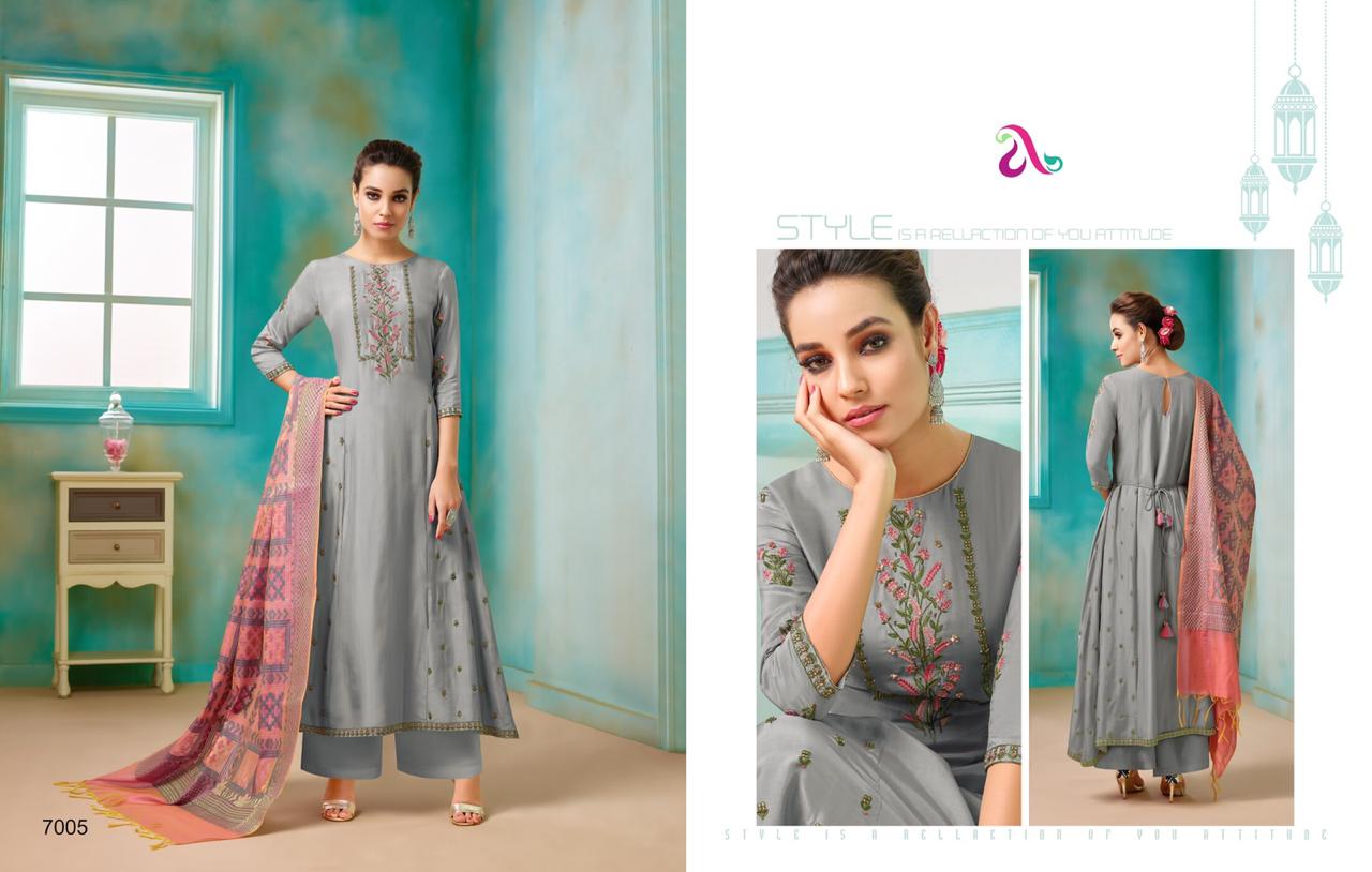 Designer Long Salwar Kameez With Heavy Look And Beautiful Embroidered Designer Party Wear