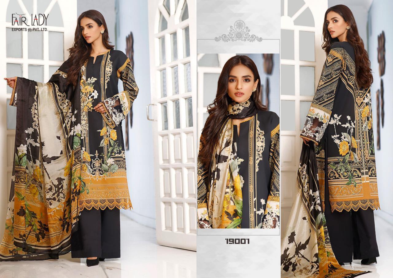 Lawn Collection By Fair Lady (chiffon) – Lawn Cotton Salwar Kameez Catalogue By Surat Wholesale Dealer