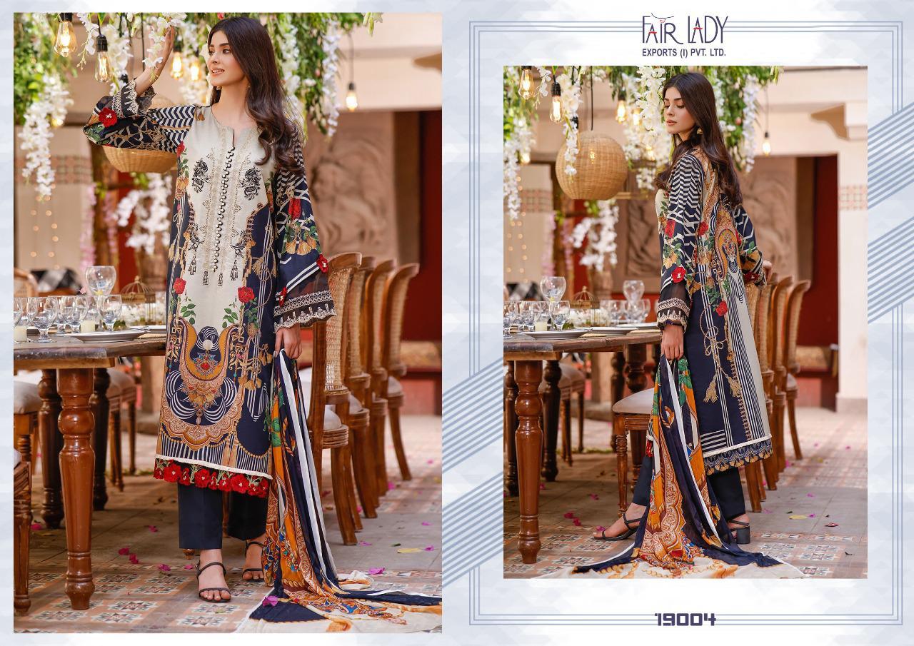Lawn Collection By Fair Lady (chiffon) – Lawn Cotton Salwar Kameez Catalogue By Surat Wholesale Dealer