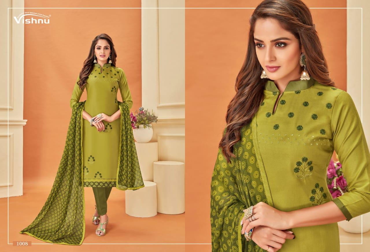 Slub Work Salwar Kameez
