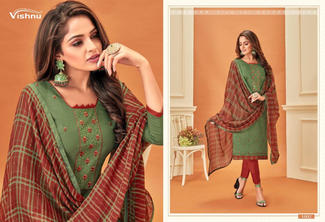 Slub Work Salwar Kameez