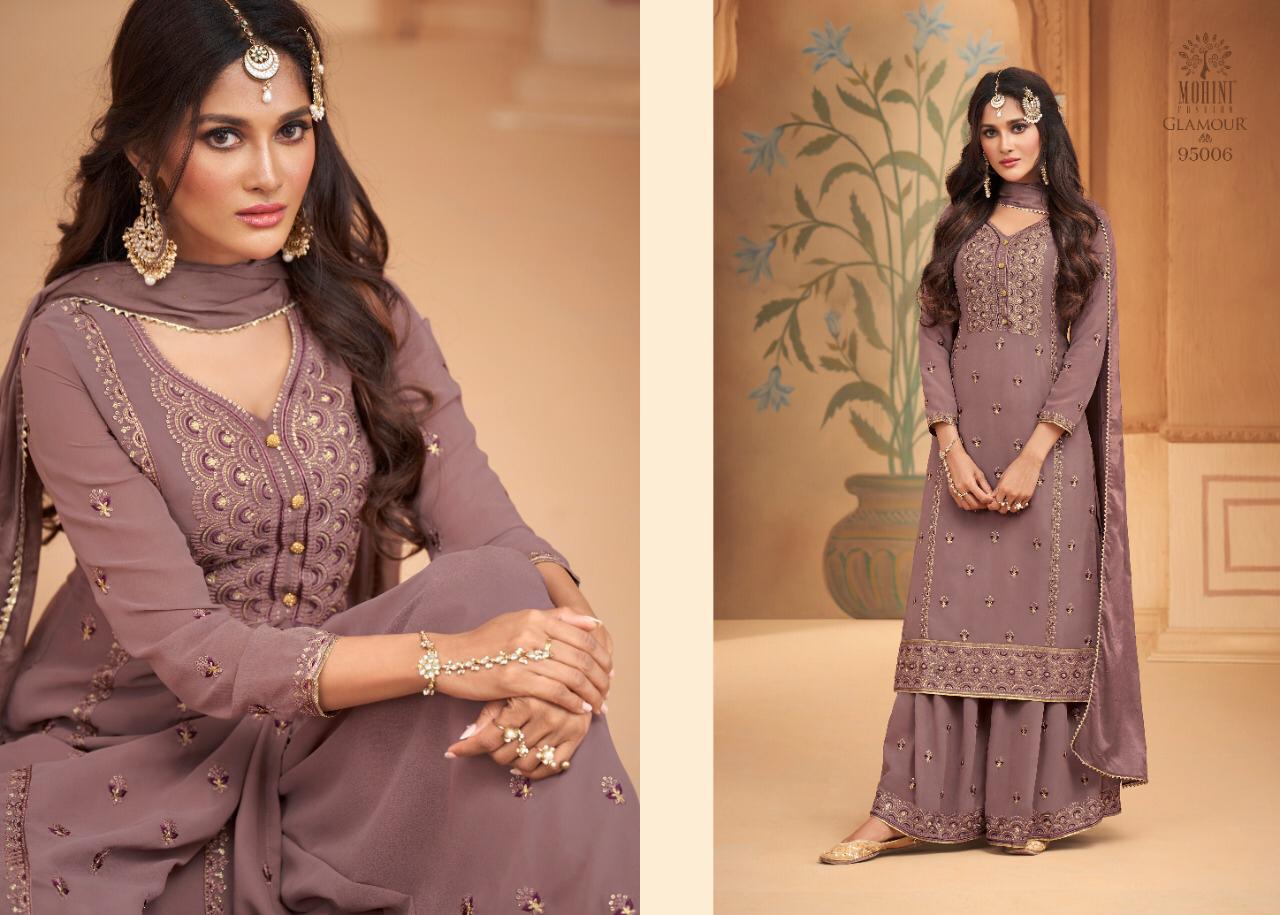 Sharara Style Salwar Kameez Georgette Fabric Embroidered Party Wear Designer Dress