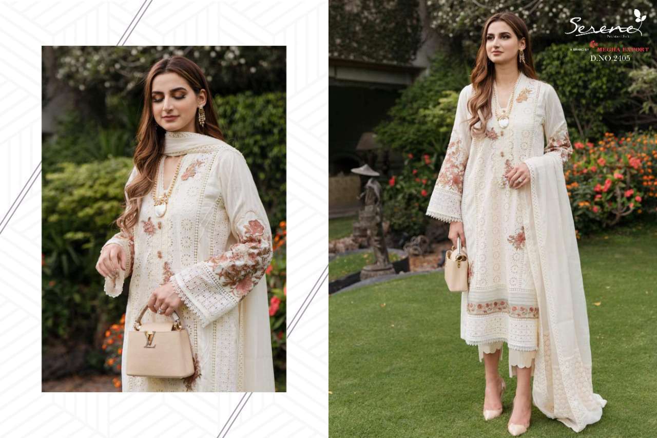 Lawn Cambric Heavy Embroidery Salwar Suit Wholesale