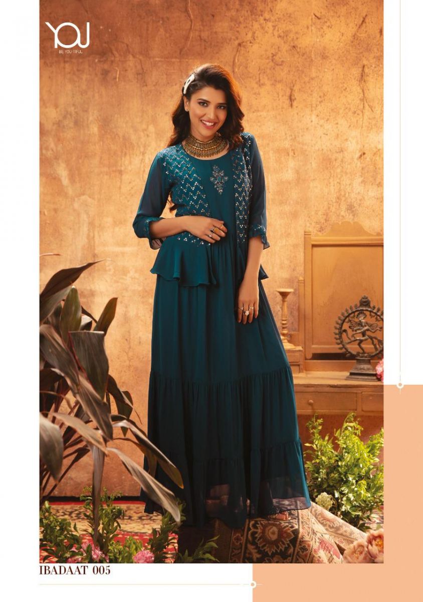 Ibadaat 001 To 006 Kurtis Manufacturer In Surat
