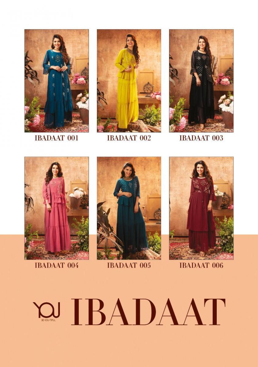 Ibadaat 001 To 006 Kurtis Manufacturer In Surat