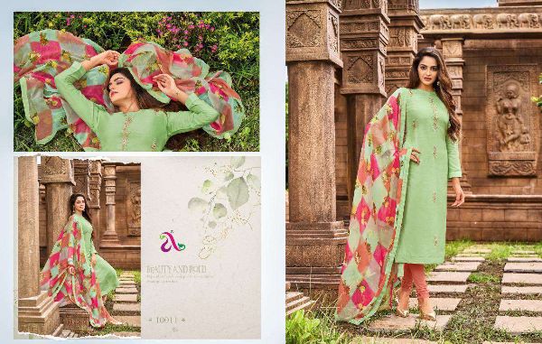 Angroop Presnets Dairy Milk Vol-34 Salwar Kameez Wholesale Rate In Surat