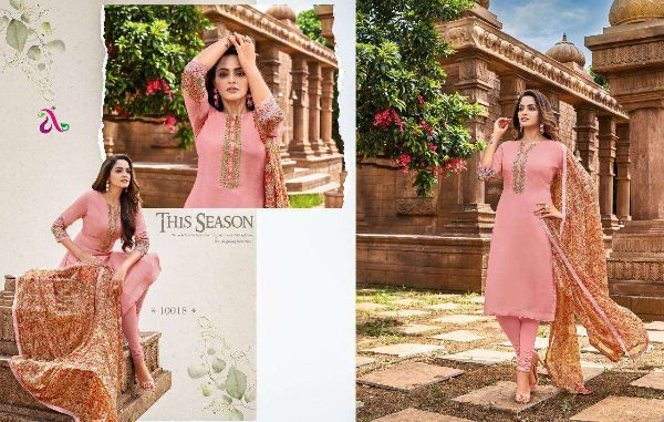 Angroop Presnets Dairy Milk Vol-34 Salwar Kameez Wholesale Rate In Surat