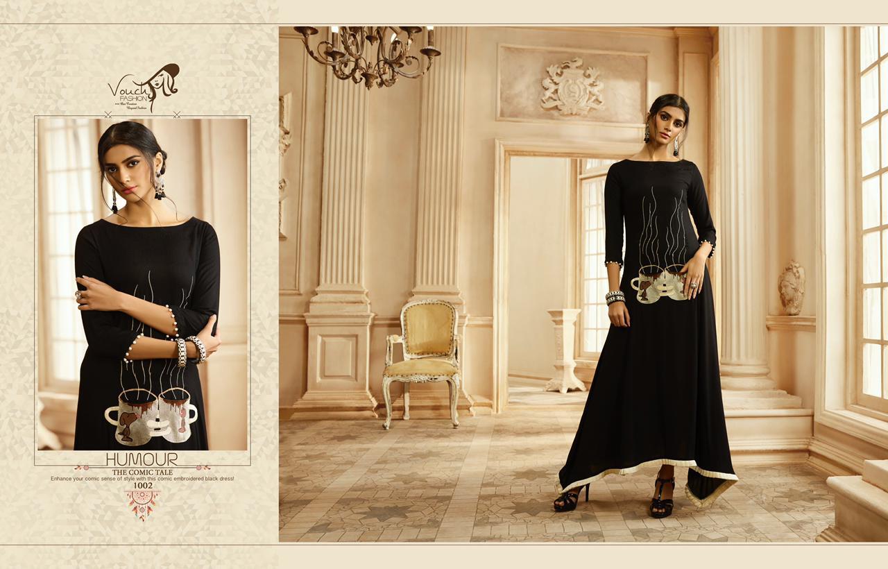 Pure Rayon Cotton Fabric Embroidery With Hand Work Indian Woman Fashion Festival Collection Long Designer Kurtis