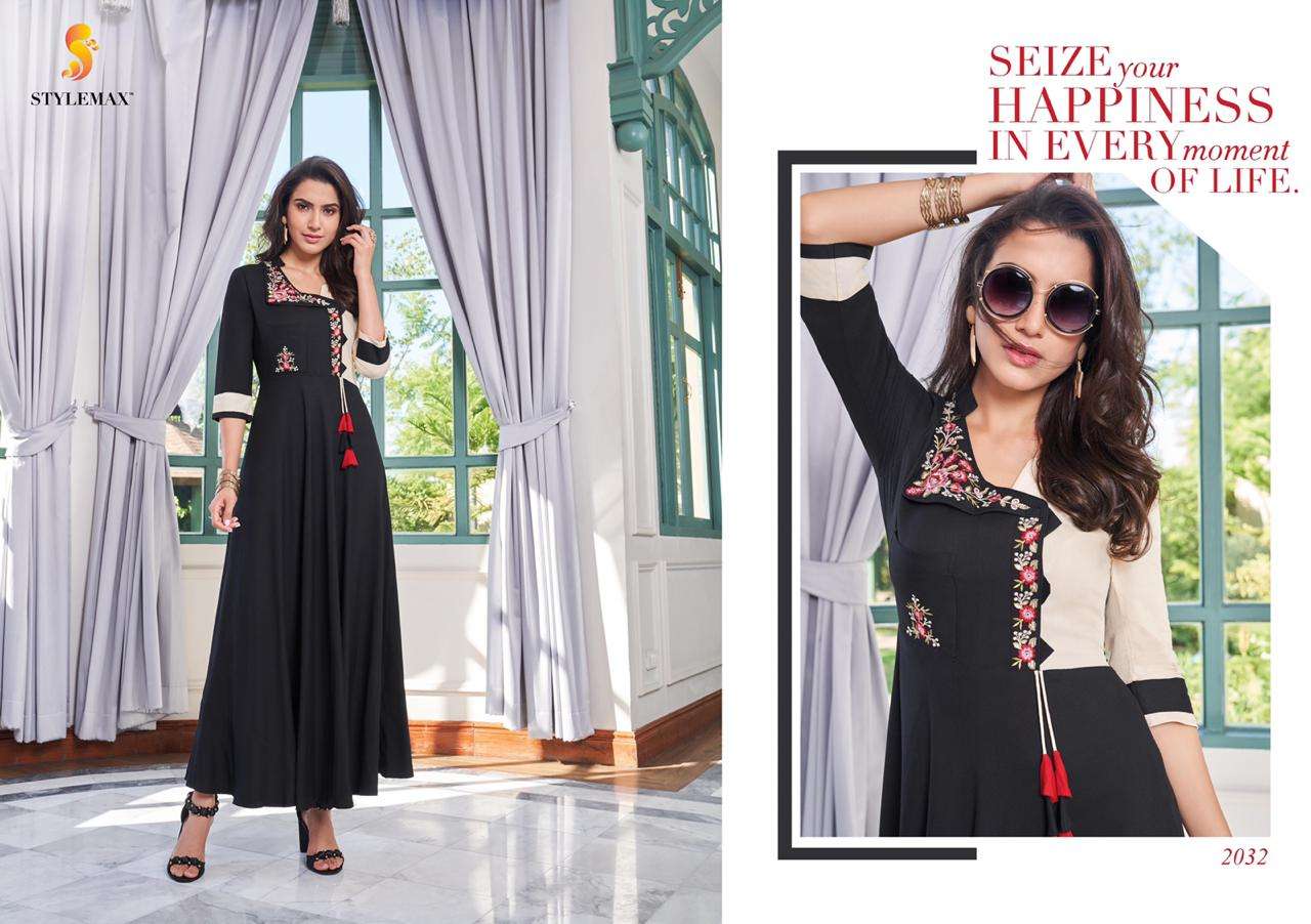 Taniya By Stylemax 2031 To 2036 Series Gowns Wholesale 6 Pcs