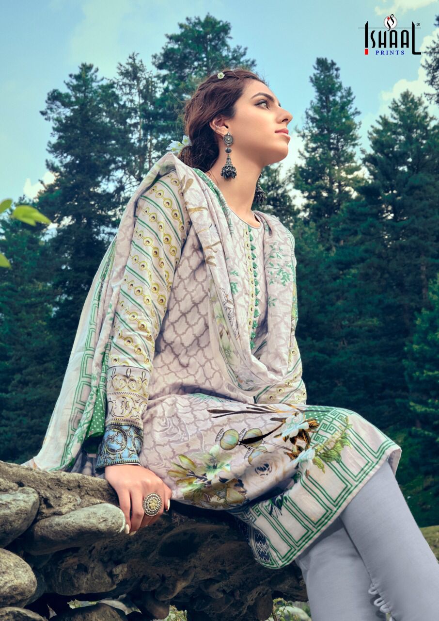 Ishaal Prints Gulmohar Vol 20 Wholesaler Of Karachi Suits