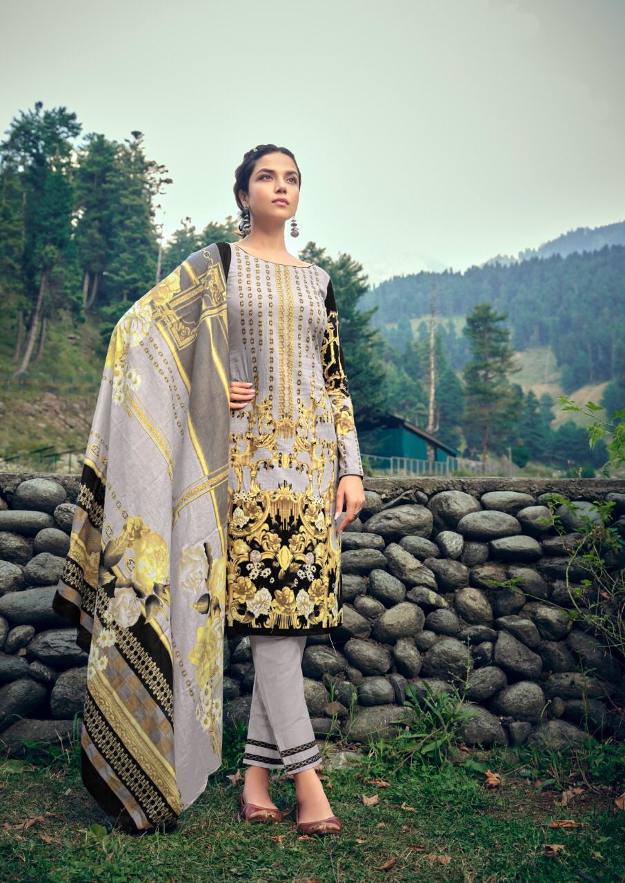 Ishaal Prints Gulmohar Vol 20 Wholesaler Of Karachi Suits