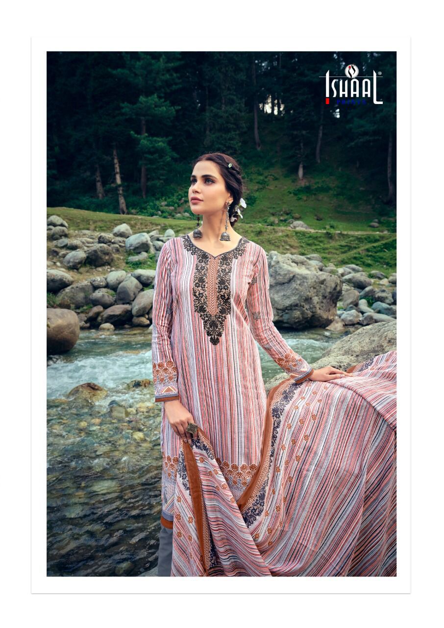 Ishaal Prints Gulmohar Vol 20 Wholesaler Of Karachi Suits