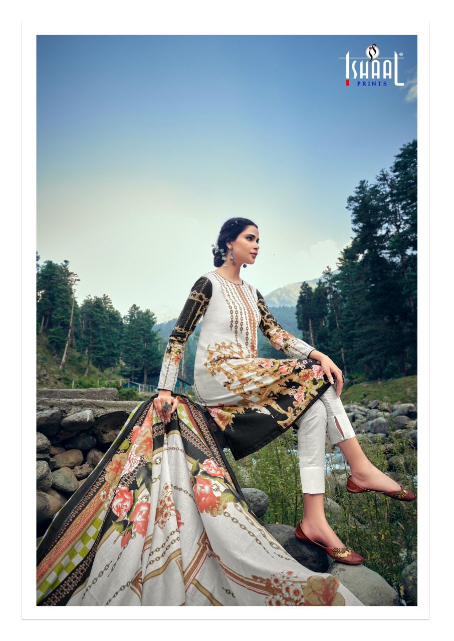 Ishaal Prints Gulmohar Vol 20 Wholesaler Of Karachi Suits