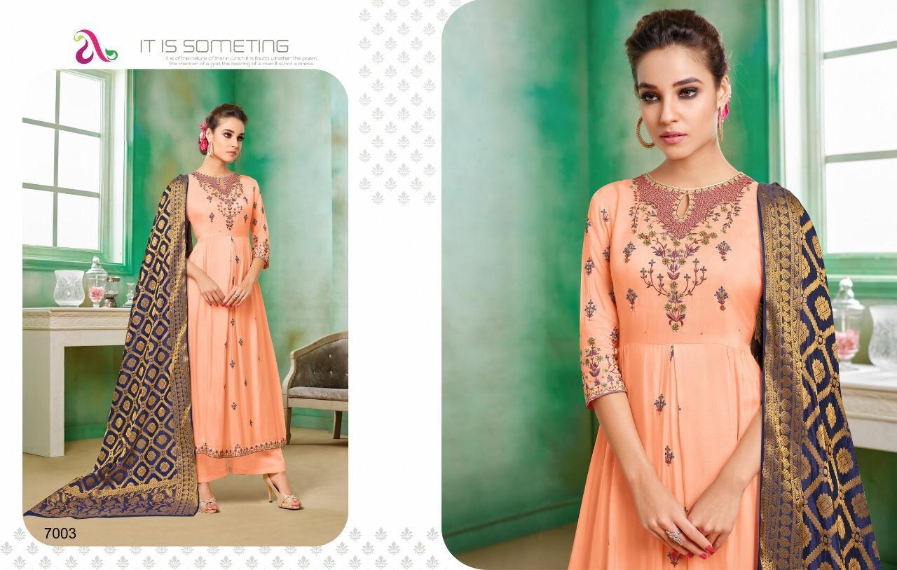 Angroop Plus From Series 7002 To 7006 Beautiful Colorful Fancy Stylish Elegant Designer Dress Collection Ethnic Wear Collection Party Wear