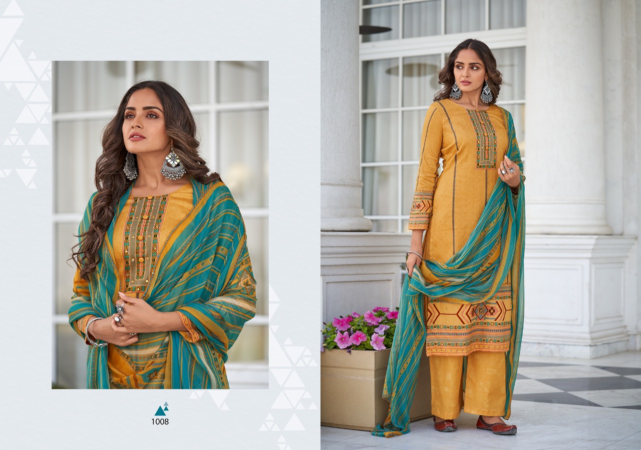 Sweety Fashion Presents Rim Zim Cotton Satin With Embroidery Work Fancy Event Wear Salwar Suit Collection Wholesale Rate In Surat