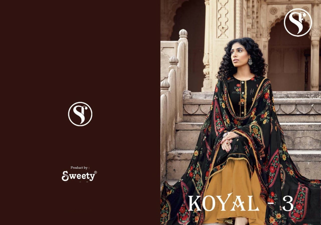 Sweety Fashion Presents Koyal Vol-3 Salwar Kameez Wholesale Rate In Surat