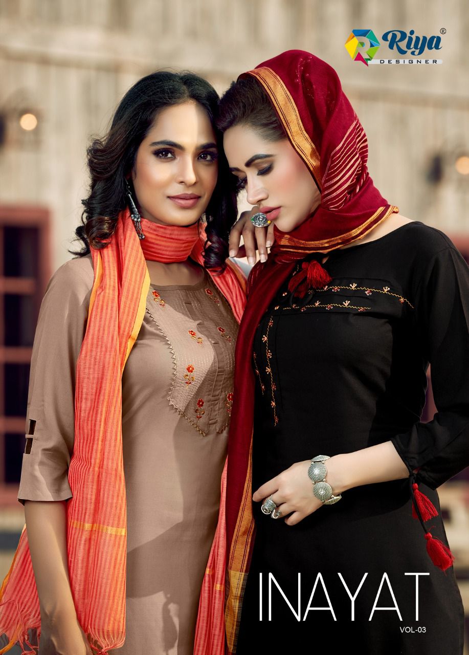 Riya Designer  Has Launched Inayat Vol-3
