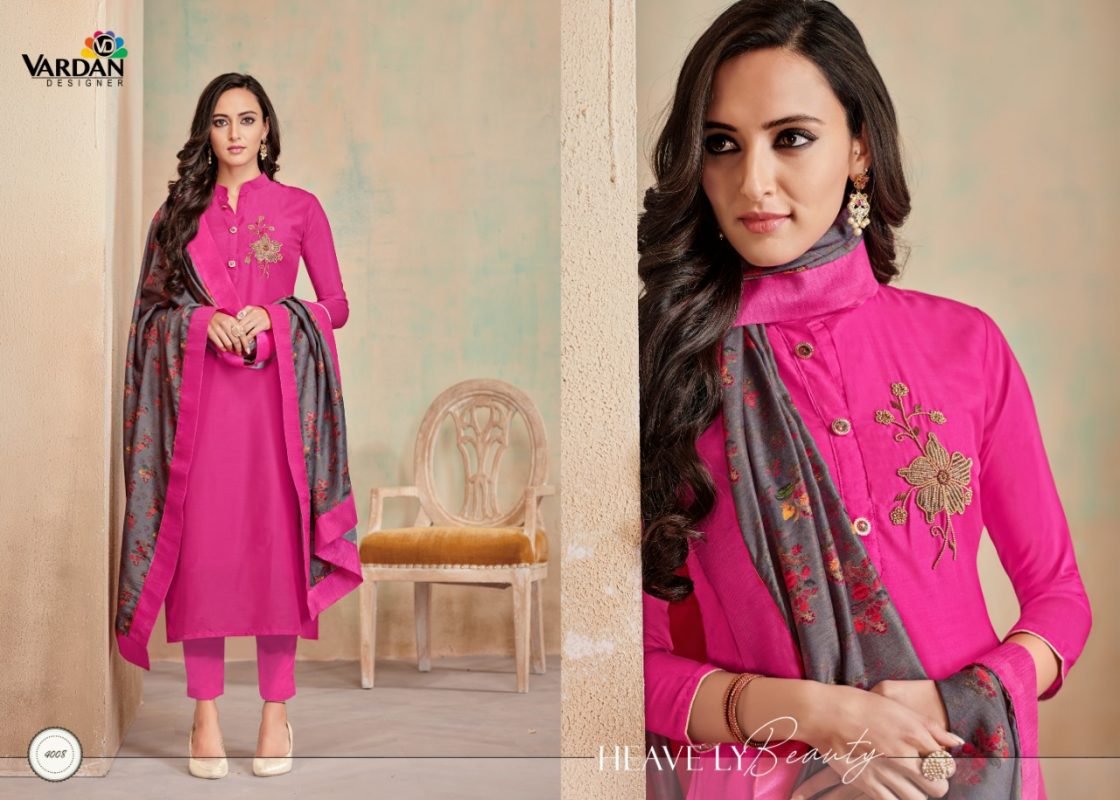 Kanishka By Vardan Designer 1001 To 1012 Series Salwar Suits Wholesale 12 Pcs