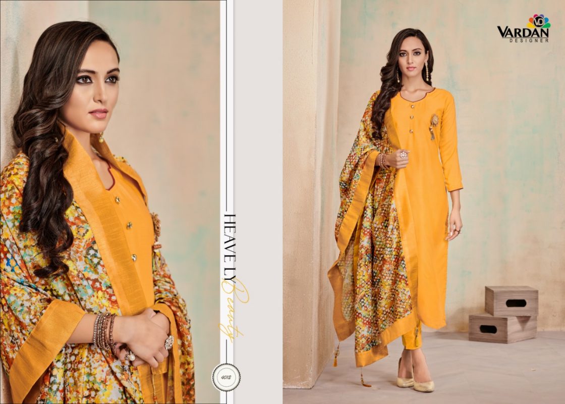 Kanishka By Vardan Designer 1001 To 1012 Series Salwar Suits Wholesale 12 Pcs