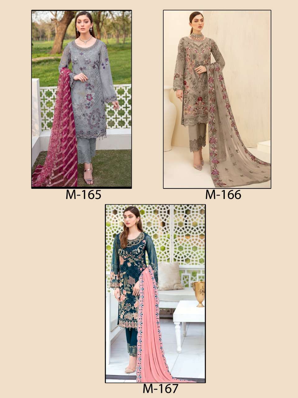 Majesty Presents Latest Catalog Ramsha Vol-05 Wholesale Rate In Surat- Saidharanx