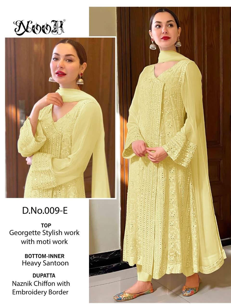 Noor Presents Latest Pakistani Catalog 009 Hit Collection 009-a To 009-e Series Wholesale Rate In Surat At Saidharanx