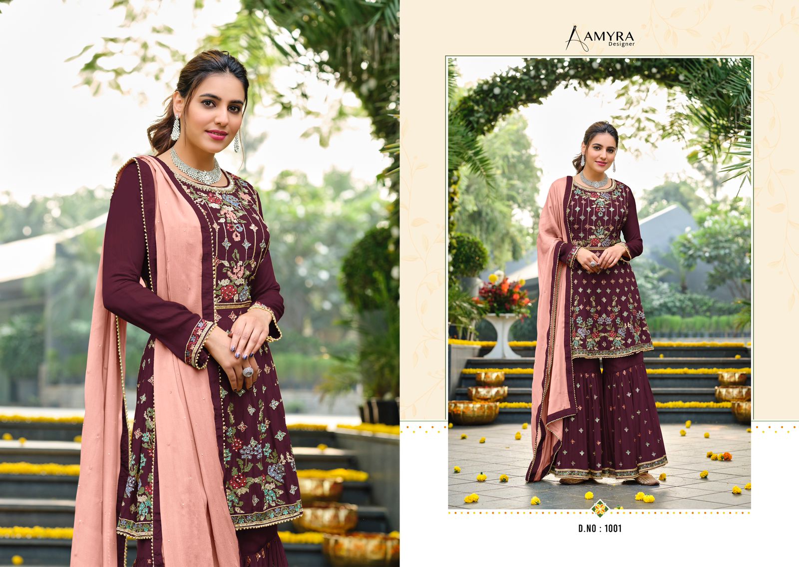 Aamyra Designer Kimaya 1001-1005 Series Party Wear Designer Suits Catalogue Wholesaler Surat At Saidharanx