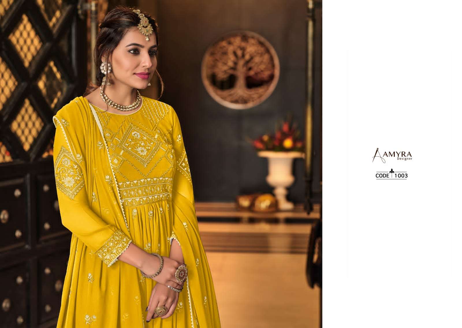 Aamyra Designer Vintage 1001-1004 Series Exclusive Designer Salwar Suits Wholesale Rate At Saidharanx