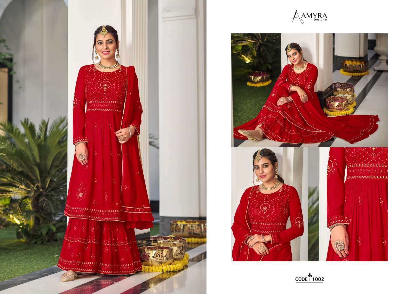 Aamyra Designer Vintage 1001-1004 Series Exclusive Designer Salwar Suits Wholesale Rate At Saidharanx