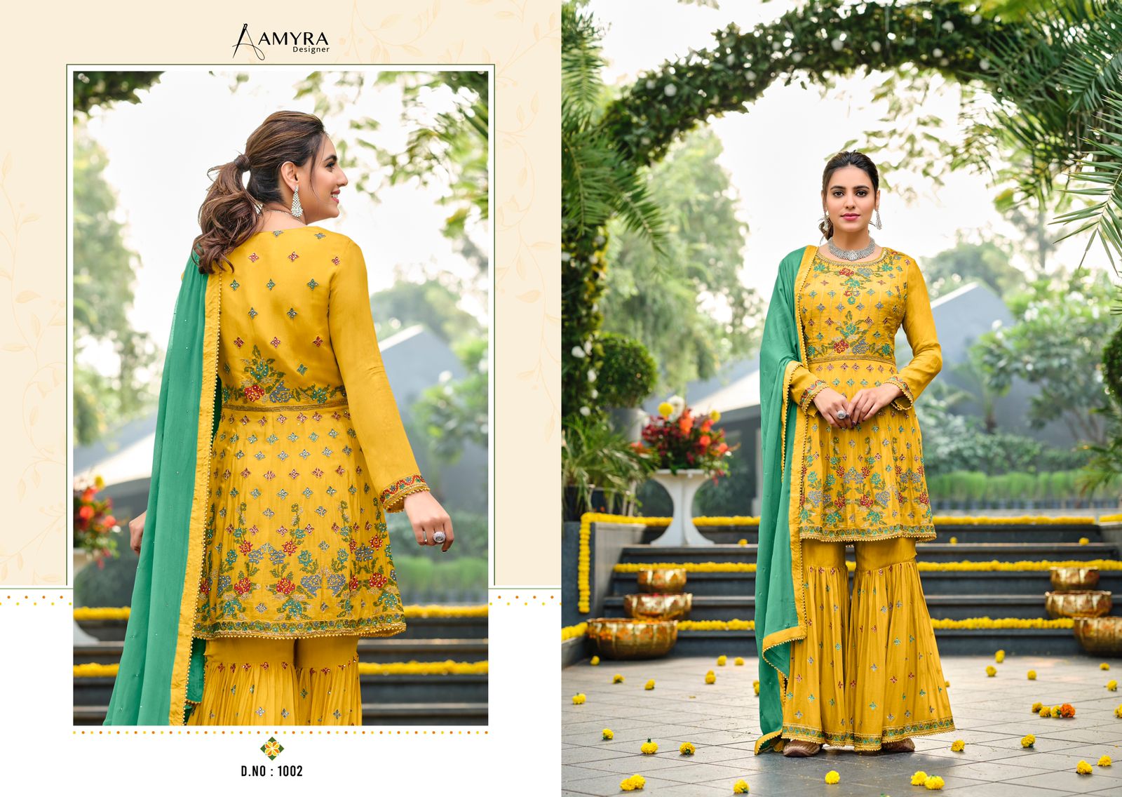 Aamyra Designer Kimaya 1001-1005 Series Party Wear Designer Suits Catalogue Wholesaler Surat At Saidharanx