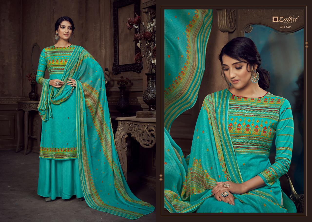 Zulfat Designer Summer Style 331-001 To 331-010 Series Salwar Kameez At Saidharanx