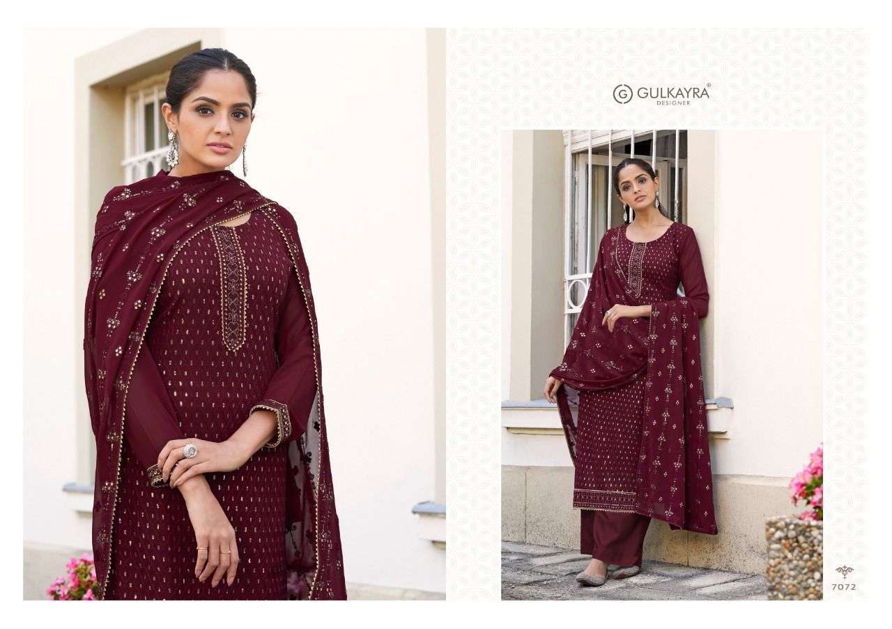 Gulkayra Designer Nazmin 7001-7005 Series In Wholesale Rate At Saidharanx