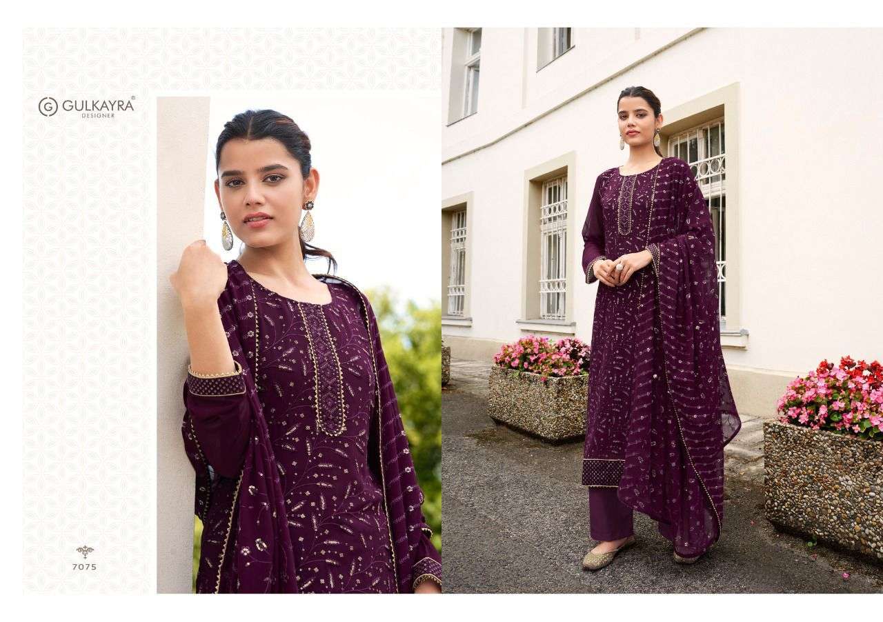 Gulkayra Designer Nazmin 7001-7005 Series In Wholesale Rate At Saidharanx