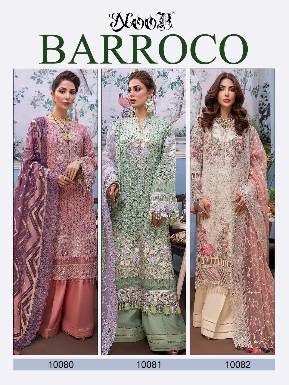 Noor Presents Latest Pakistani Catalog Borroco Wholesale Rate At Saidharanx