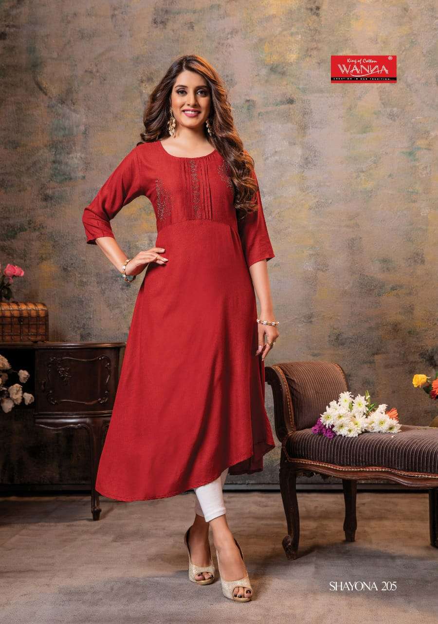 Shayona Vol 2 Wanna Designer Long Kurtis At Saidharanx