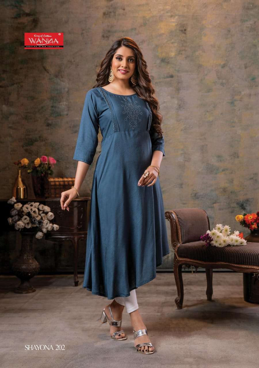 Shayona Vol 2 Wanna Designer Long Kurtis At Saidharanx